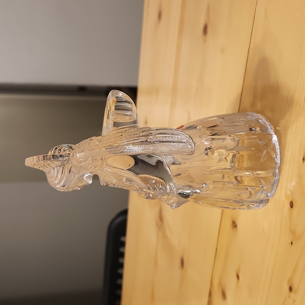 Mikasa Glass Crystal Choir Choral Angel Tapered Candle Holder Made In Austria - Picture 6 of 14